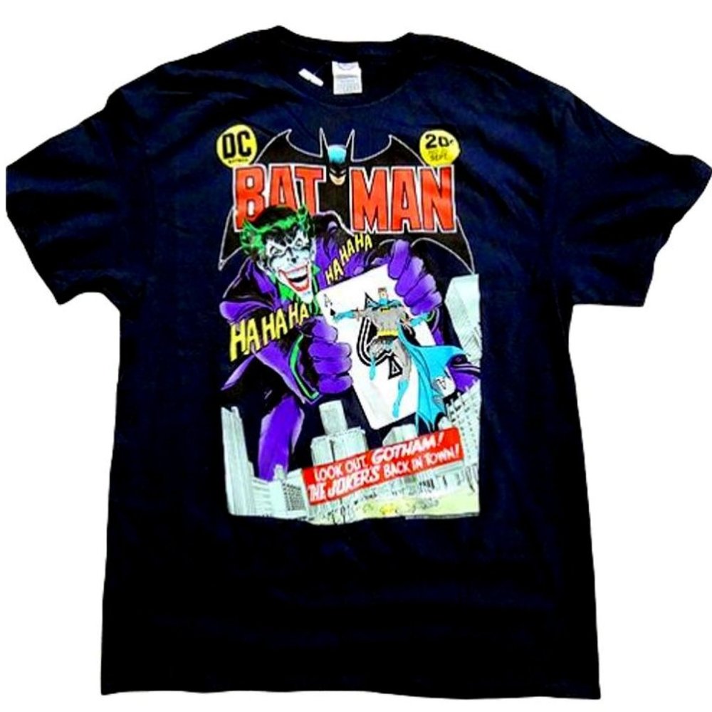 BATMAN & JOKER Dc Comics #251 Comic Book T-Shirt MENS